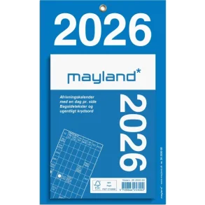 Kontorafrivningskalender | 2026 |