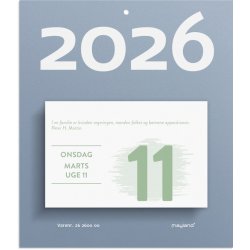 Afrivningskalender Humr | 2026 | 