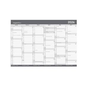 Basic kontorkalender | A2 | Whiteboardfunktion | 2026 |