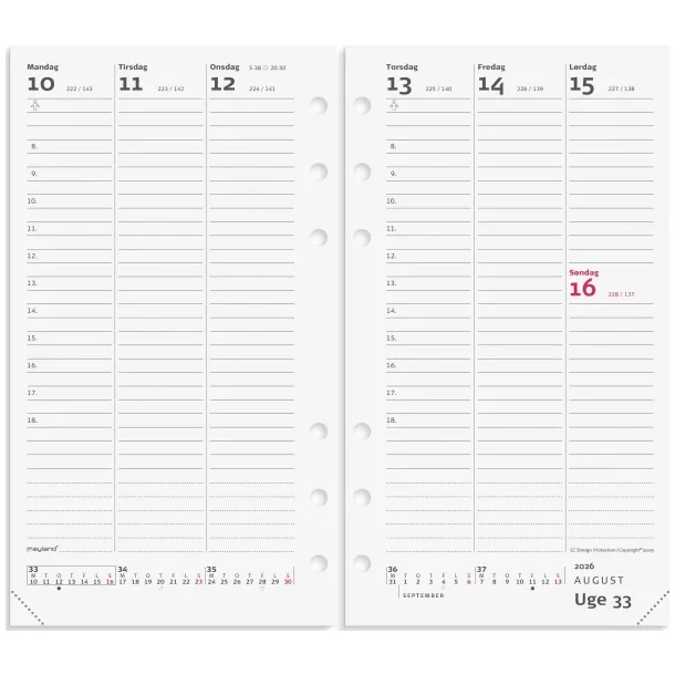 System PP ugekalender | 2026 | REFILL |