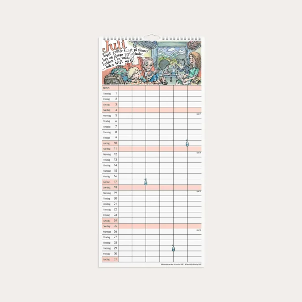 Mayland | Familiekalender Otto Dick | 2027 |