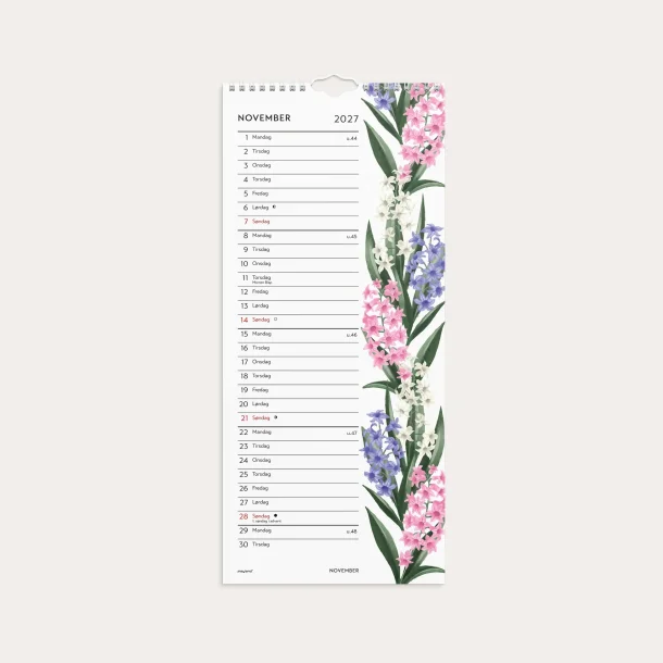 Mayland | V�gkalender Blomster | 2027 |