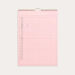 Mayland | Familiekalender Color lille | 2027 | 
