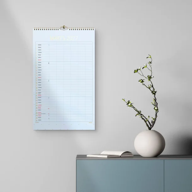 Mayland | Familiekalender Color stor | 2027 |