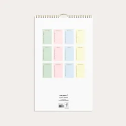 Mayland | Familiekalender Color stor | 2027 |