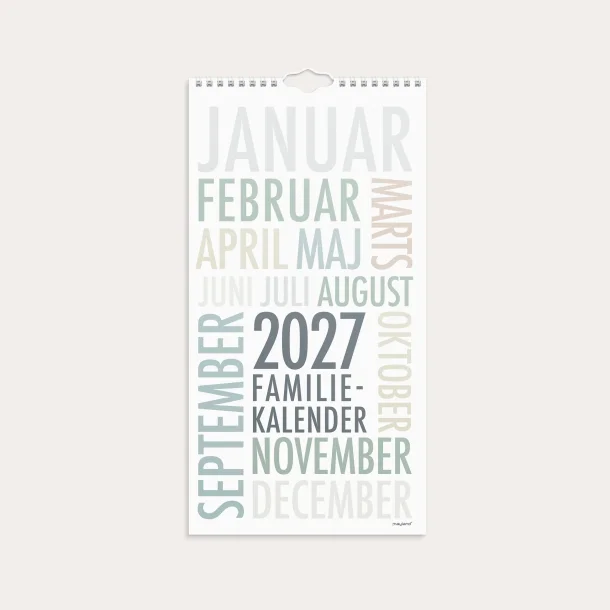 Mayland | Familie kalender TrendArt | 2027 |