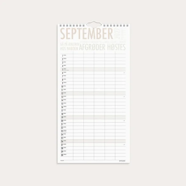 Mayland | Familie kalender TrendArt | 2027 |