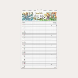 Mayland | Familiekalender Otto Dickmeiss &amp; Lilja Scherfig | 4 kolonner | 2027 |