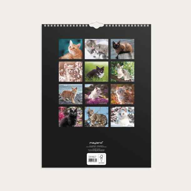 Mayland | V�gkalender Katte | 2027 | 
