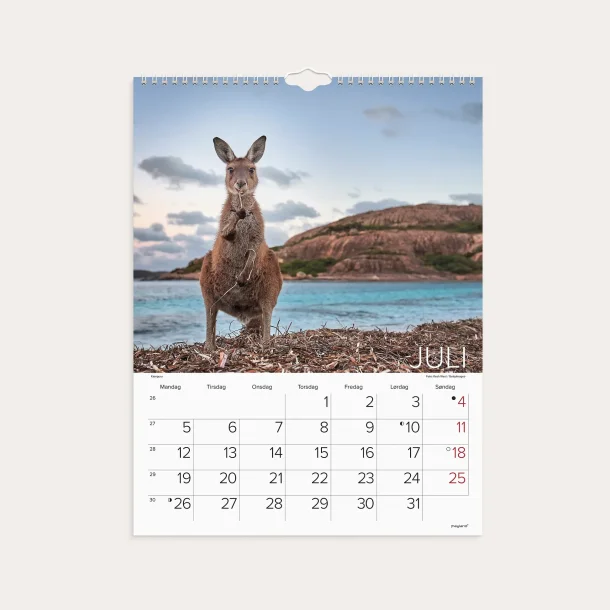 Mayland | V�gkalender | Verdens dyr | 2027 |