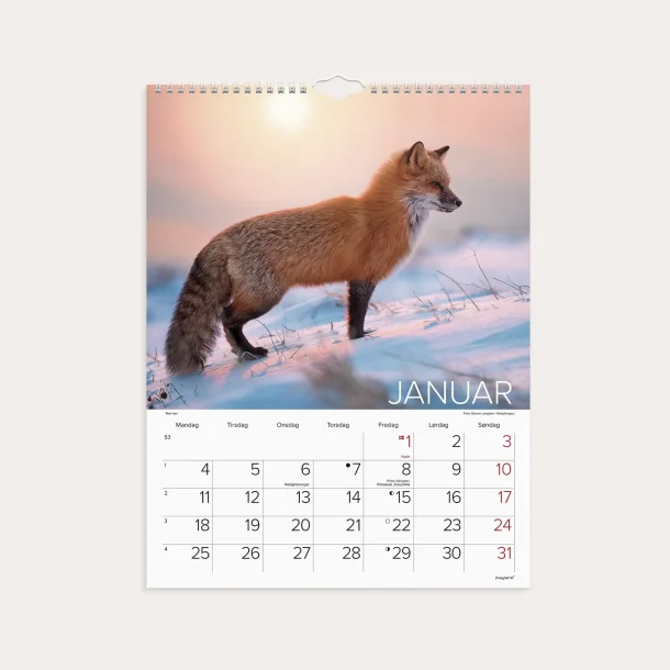 Mayland | V�gkalender | Verdens dyr | 2027 |