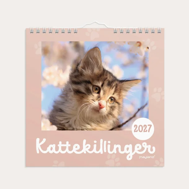 Mayland | V�gkalender mini | kattekillinger | 2027 |