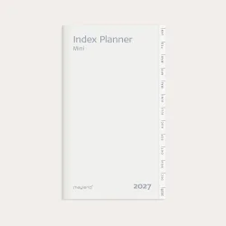 Mayland | Index Planner mini | m�nedskalender | REFILL | 2027 |