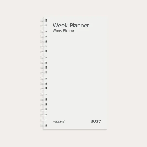 Mayland | Week Planner H�jformat | REFILL | 2027 |