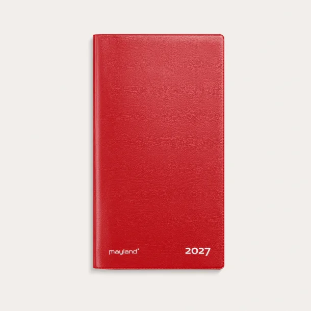Mayland | Index Planner M�nedskalender | r�d | 2027 |