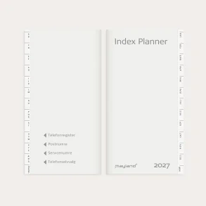 Mayland | Index planner m�nedskalender | REFILL | 2027 |