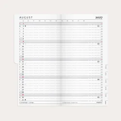 Mayland | Index Planner M�nedskalender | 2027 | REFILL |