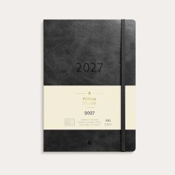 Mayland | A5 | Forma Deluxe ugekalender | sort | 2027 |