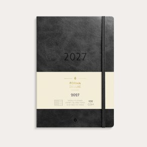 Mayland | A5 | Forma Deluxe ugekalender | sort | 2027 |