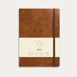 Mayland | A5 | Forma Deluxe ugekalender | brun | 2027 |