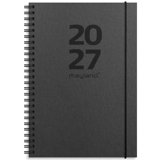 Mayland | International ugekalender | sort | A5 | 2027 |