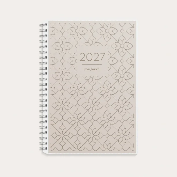 Mayland | A5 | Ugekalender | tv�rformat m/4 illustrationer | 2027 |