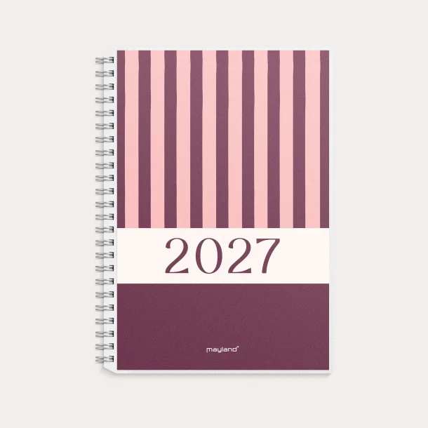 Mayland | A5 | Ugekalender | tv�rformat m/4 illustrationer | 2027 |