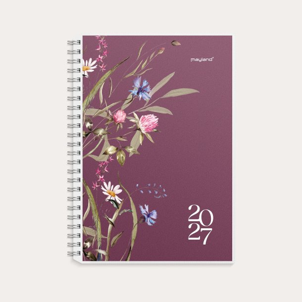Mayland | A5 | Ugekalender | tv�rformat m/4 illustrationer | 2027 |