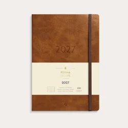 Mayland | Forma Deluxe ugekalender | A5 | brun | 2027 |