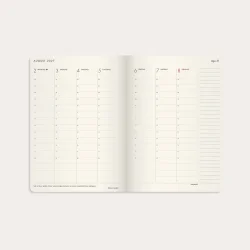 Mayland | Forma Deluxe ugekalender | A5 | brun | 2027 |