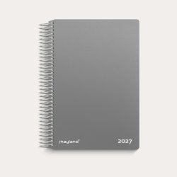 Mayland | Dagkalender | M�rkegr� | 2027 |