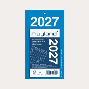 Mayland | Afrivningskalender m/bagside | 2027 |