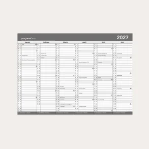 Mayland | Basis Kontorkalender med whiteboard-funktion | A2 | 2027 |