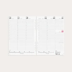 Mayland | System A5 ugekalender | h�jformat | 2027 |