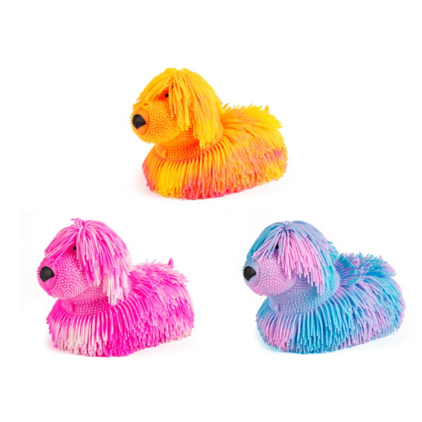 Langh�ret Stretchy Hund med Lys