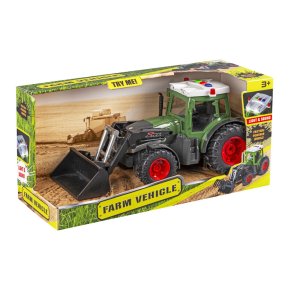 Traktor med skovl � lys, lyd og friktion