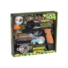 Militrpistol med Lys og Lyd