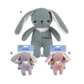B Beez | Strikket Kanin | 14 cm