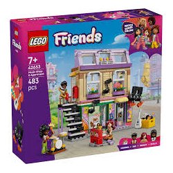 Lego Friends | 42653 | Musikbutik og lejlighed