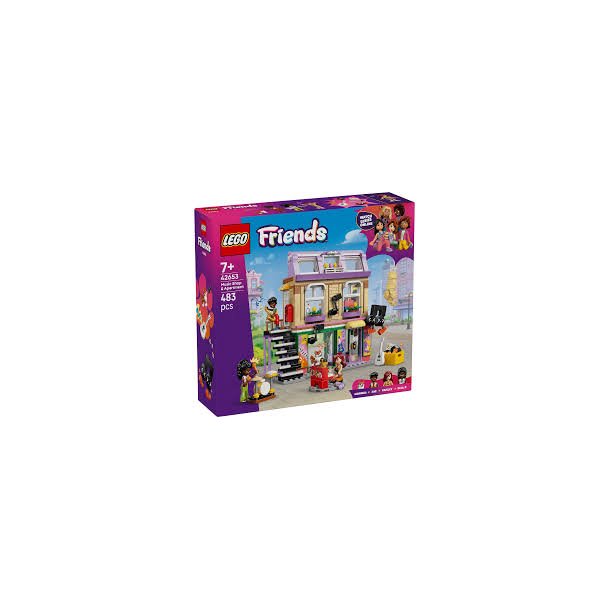 Lego Friends | 42653 | Musikbutik og lejlighed