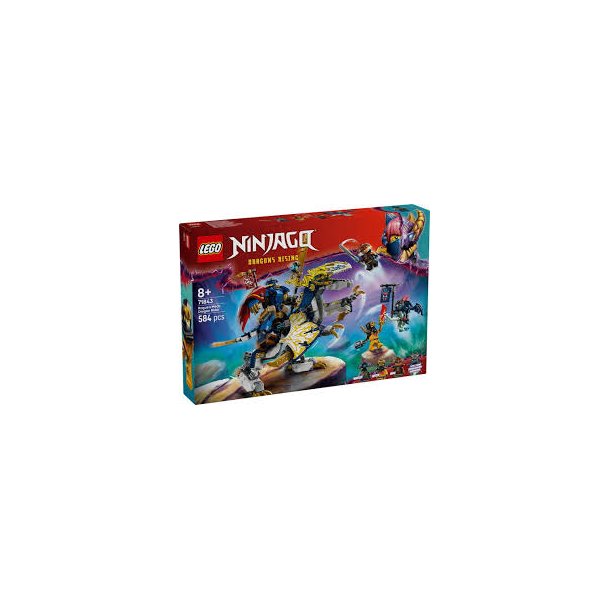 Lego Ninjago | 71843 | Rogues drageflyver-mech