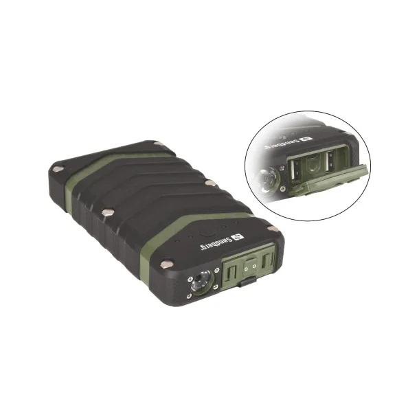 20.100 mAh Survivor PowerBank , Black