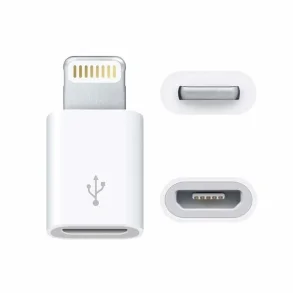 MicroUSB to lightning adapter