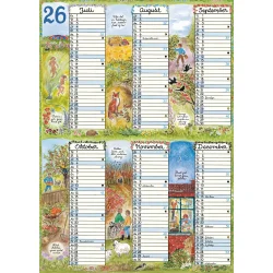 Plakatforlaget Plakatkalender | 2026 | 2 ark |