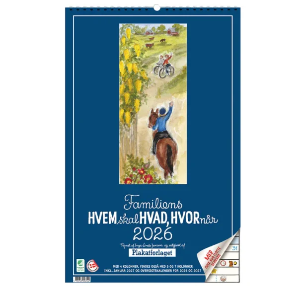 Lille Familiens HVEM skal HVAD og HVORnr 2026 | 4 kolonner |