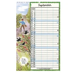 Lille Familiens HVEM skal HVAD og HVORn�r 2026 | 4 kolonner |