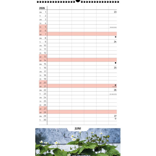 Familiekalender - �ret Rundt | 2026 |