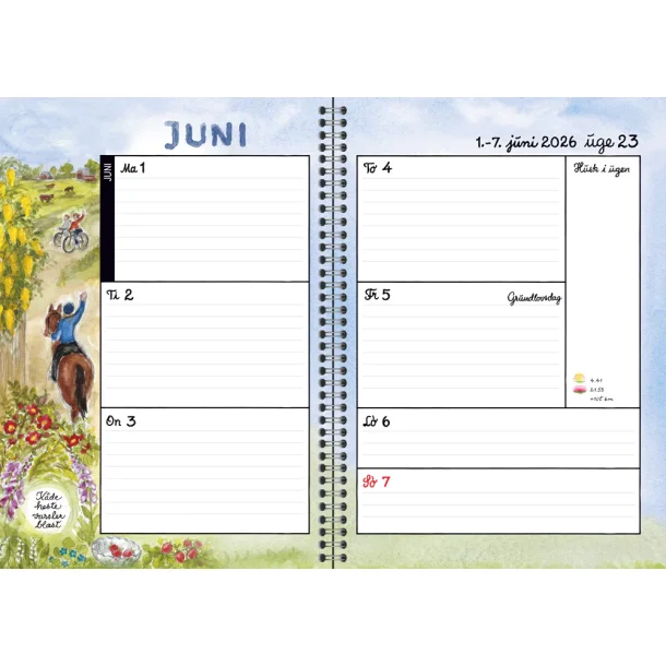 Plakatforlaget Ugekalenderbogen | A5 | 2026 |