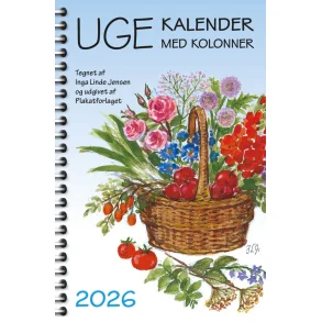 Plakatforlaget Ugekalender | m/ kolonner | 2026 |