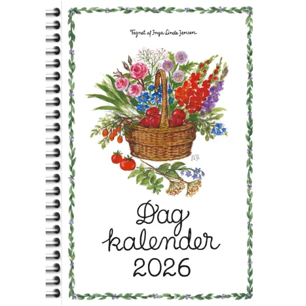 Dagkalender 2026 | 400 sider |
